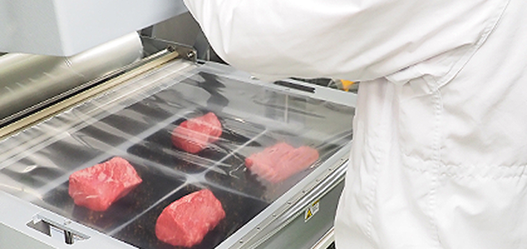 牛肉加工の画像