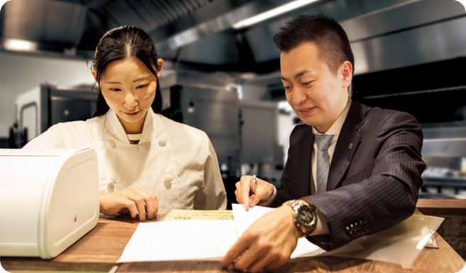 打ち合わせの画像